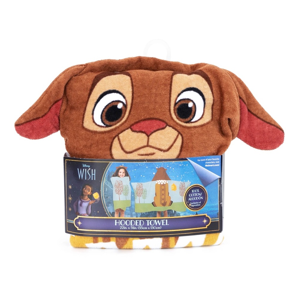 Disney Wish Valentino Kids Cotton Hooded Bath Towel
NEW